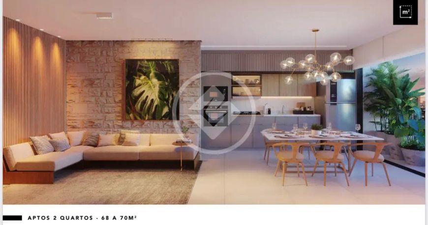 REF: OFFICE2688 Apartamento no Alt 65, sendo 2 quartos com 70,21m², Goiânia-GO codigo: 92201