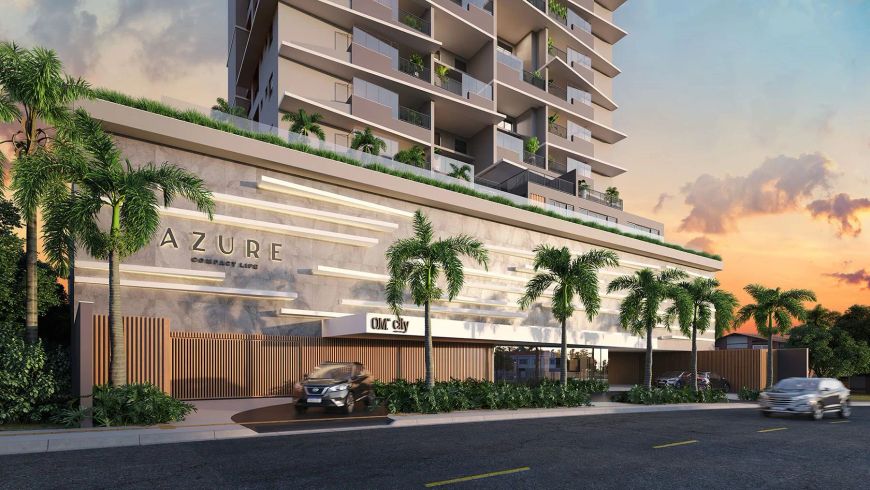 Apartamento no Azure Compacta Life, com 1 quarto à venda, 51 m² por R$ 560.000 - Setor Marista