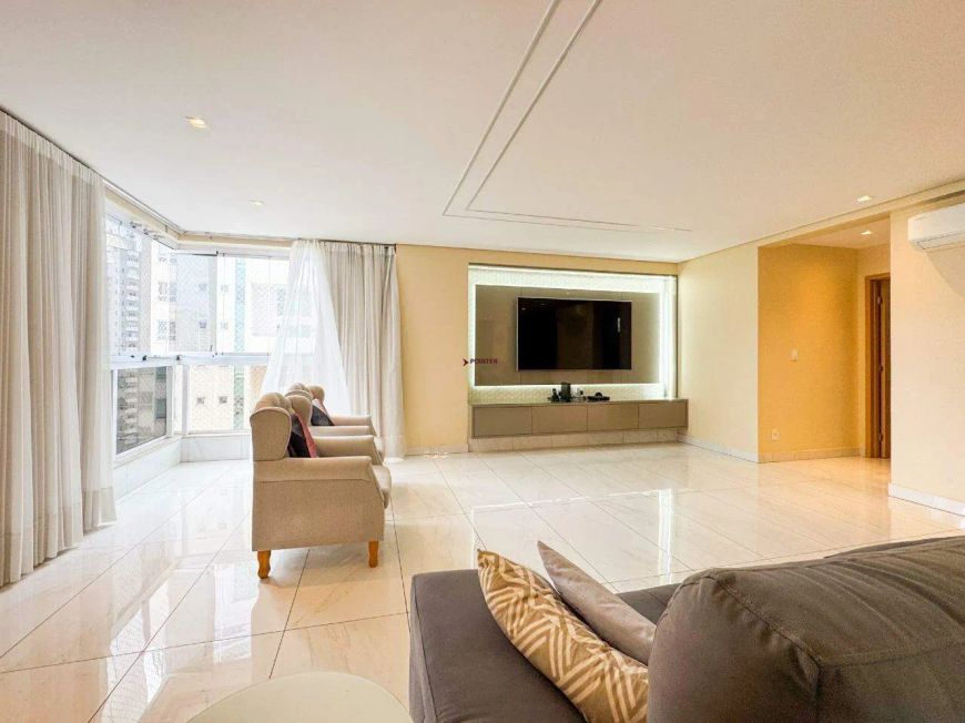 Apartamento 4 Quartos, 4 suítes plenas 178m² totalmente mobiliado completo em armários andar alto vi