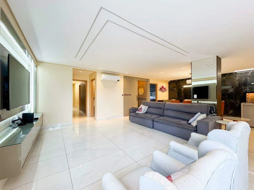 Apartamento 4 Quartos, 4 suítes plenas 178m² totalmente mobiliado completo em armários andar alto vi
