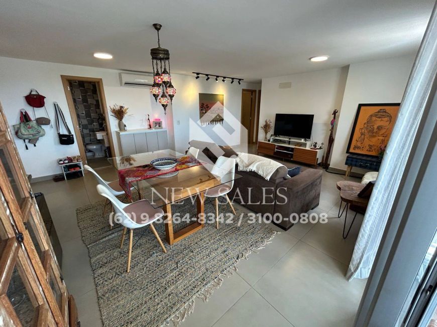 Apartamento c/ 3 suítes a 200m do Parque Flamboyant - Jardim Goiás