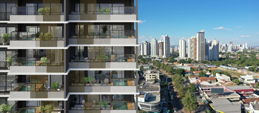 Ágio Apartamento de 73m no Opus Gyro Ricardo Paranhos Apartamento com 2 Quarto(s) e 2 banheiro(s) à