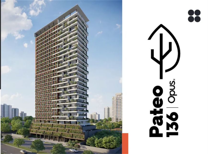 SALA OPUS PATEO 136 - 25 ANDAR - 40,00 m2