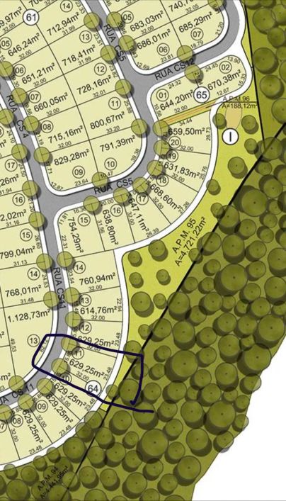 LOTE NO PLATEAU D'OR UNIQUE - 629 m²