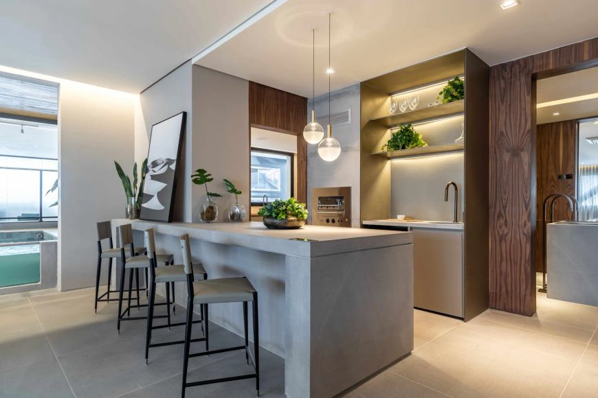 Apartamento com 413 m2, 4 suítes, varanda com churrasqueira e Piscina, na Alameda Ricardo Paranhos.