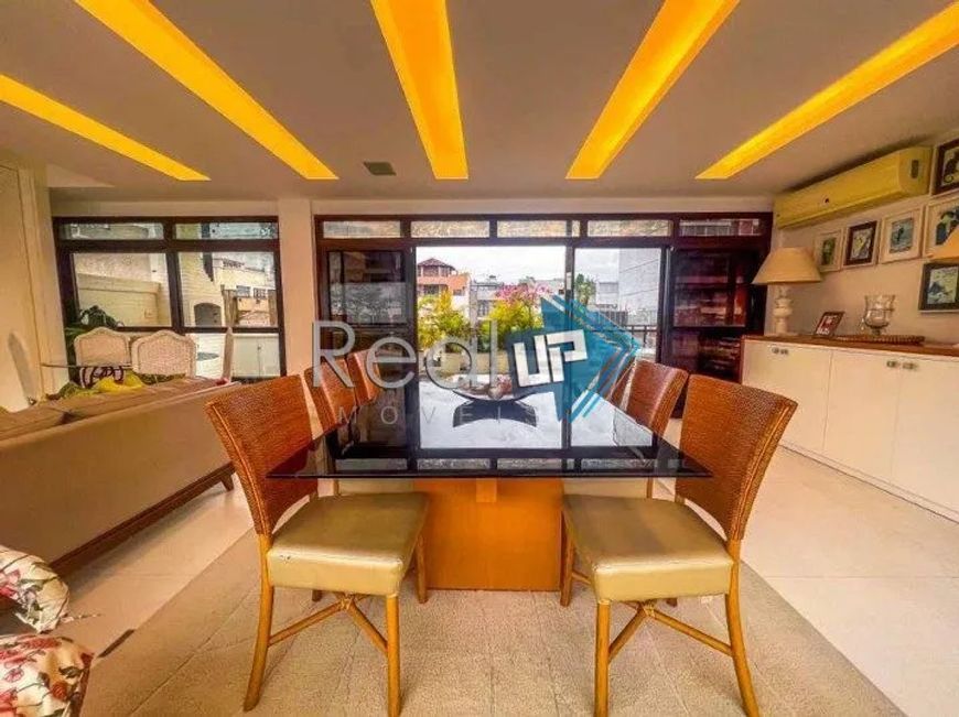 Cobertura Duplex 4 quartos, 5 vagas no Leblon!