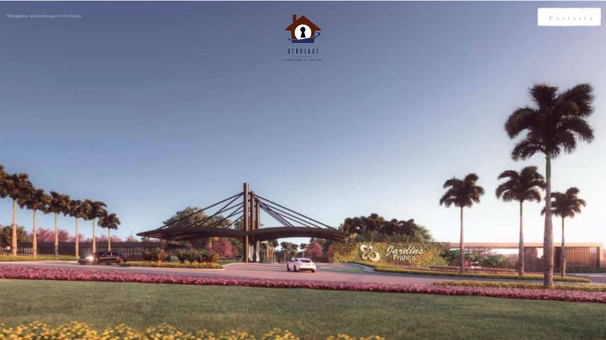 Lote com 405m2, Condomínio Jardins França, Goiânia-GO