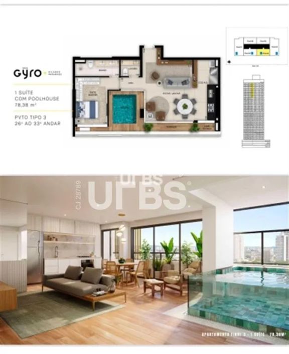 Opus Gyro Ricardo Paranhos - Apartamento 1 quarto