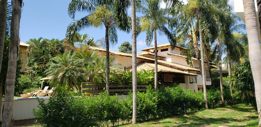 Oportunidade sobrado a venda no aldeia do vale com 4 suítes, vista p/ área verd