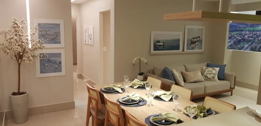 Apartamento 3 quartos sendo 1 suíte no TERRA MUNDI ELDORADO - Goiânia - GO