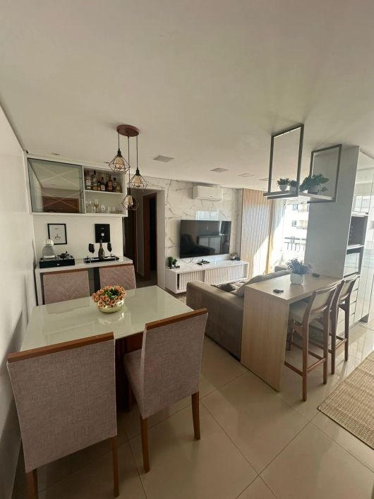 Apartamento de 2q mobiliado no Sudoeste Apartamento com 2 Quarto(s) e 2 banheiro(s) à Venda, 65 por
