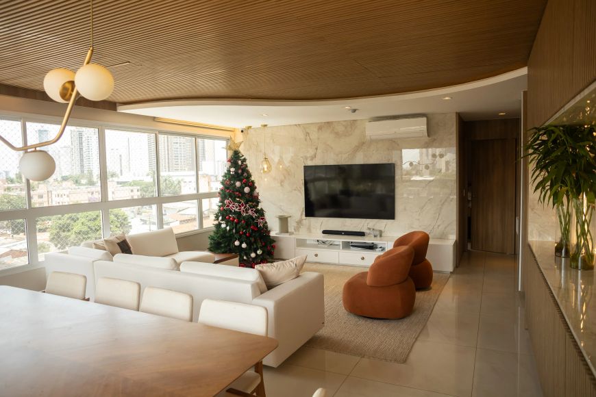 Apartamento para venda tem 151 metros quadrados com 3 quartos em Setor Marista - Goiânia - Goiás