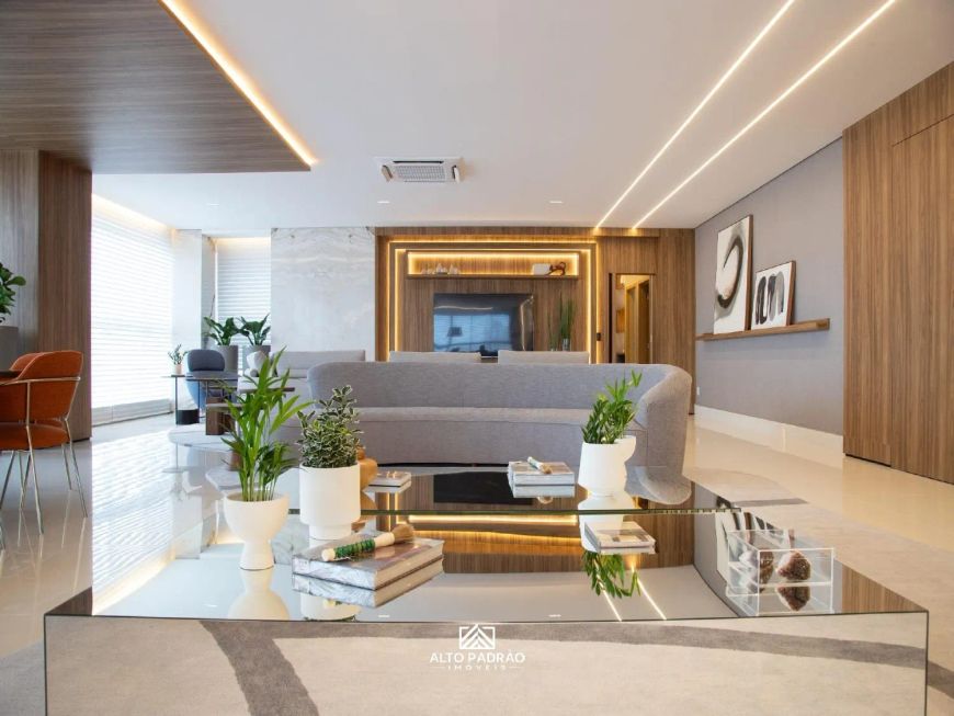 1070 -Apartamento com 4 suítes plenas, completo em armários, 4 vagas de garagens, à venda 428m² por