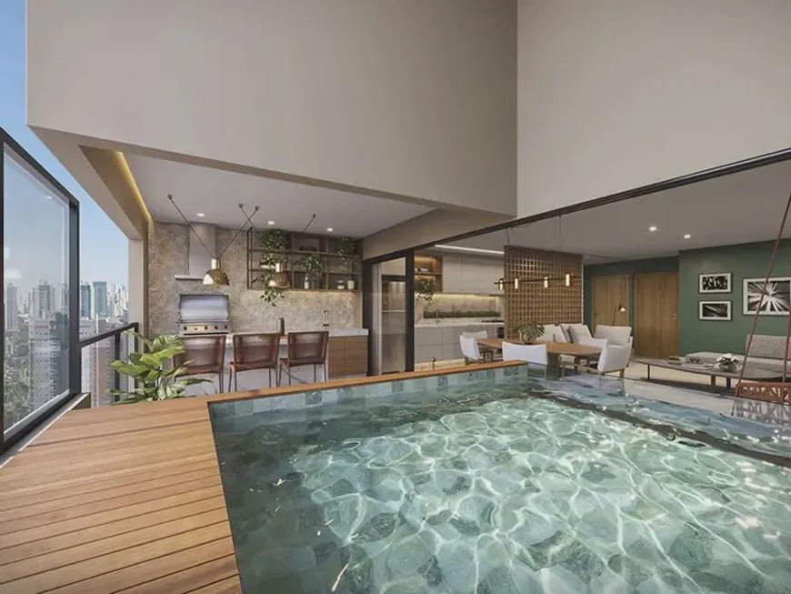Emirates – Parque Flamboyant – Unidades de 3 suítes, 132m² e piscina na varanda