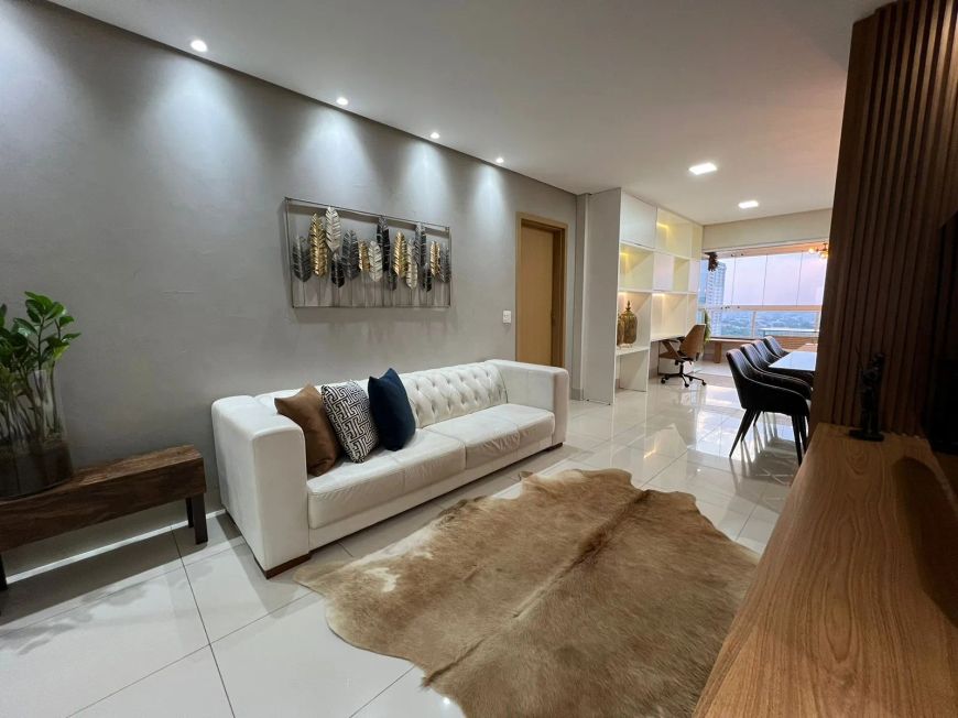 Setor Marista- 127m², 3 suítes, equipado e decorado, tudo novinho.