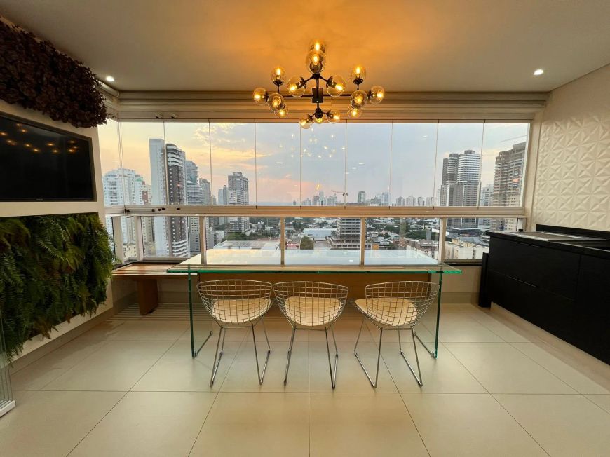 Setor Marista- 127m², 3 suítes, equipado e decorado, tudo novinho.