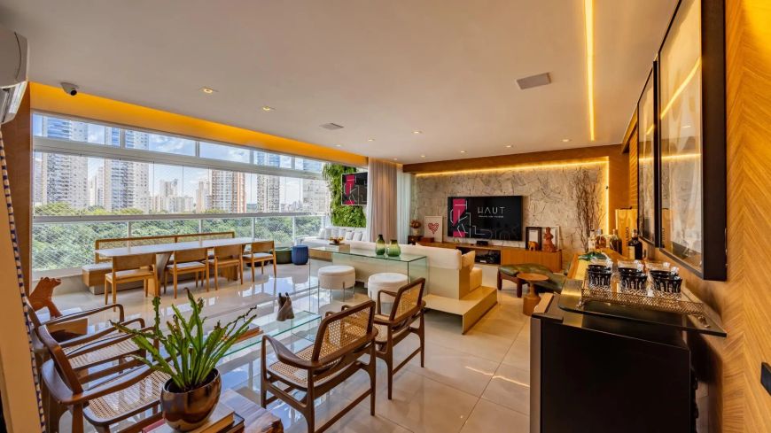 Um duplex sofisticado, elegante e repleto de personalidade.