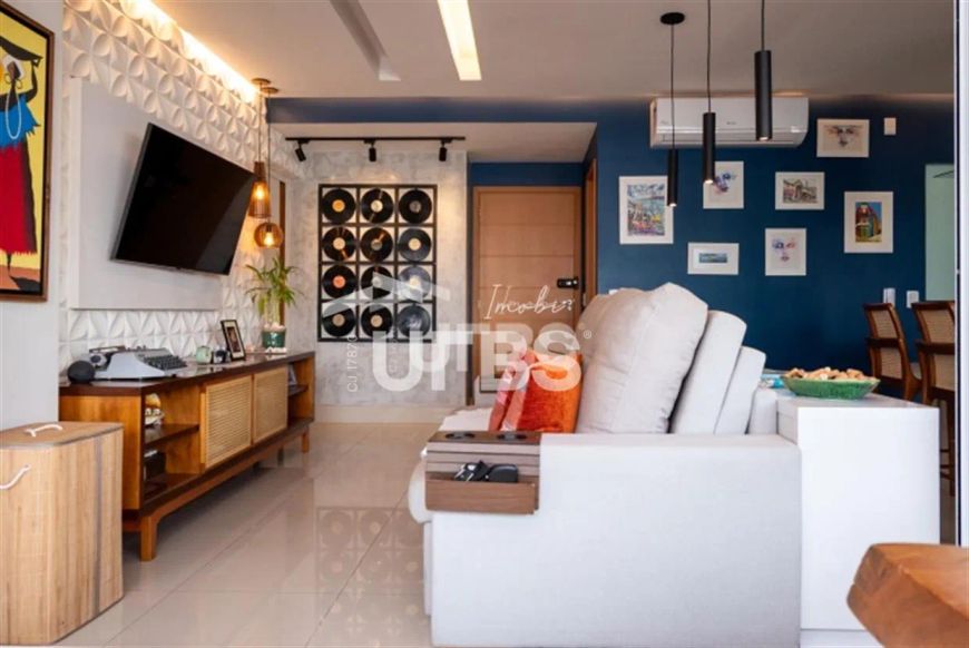 Maravilhoso apartamento semi mobiliado à venda no Setor Bueno