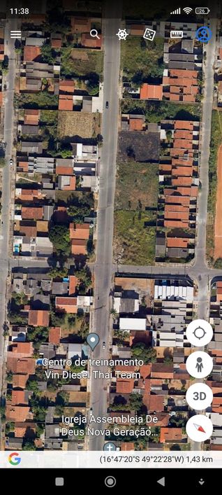 3 Terrenos p/ venda 1.080 m² Avenida Ri-14, Residencial Itaipu - Goiânia - GO