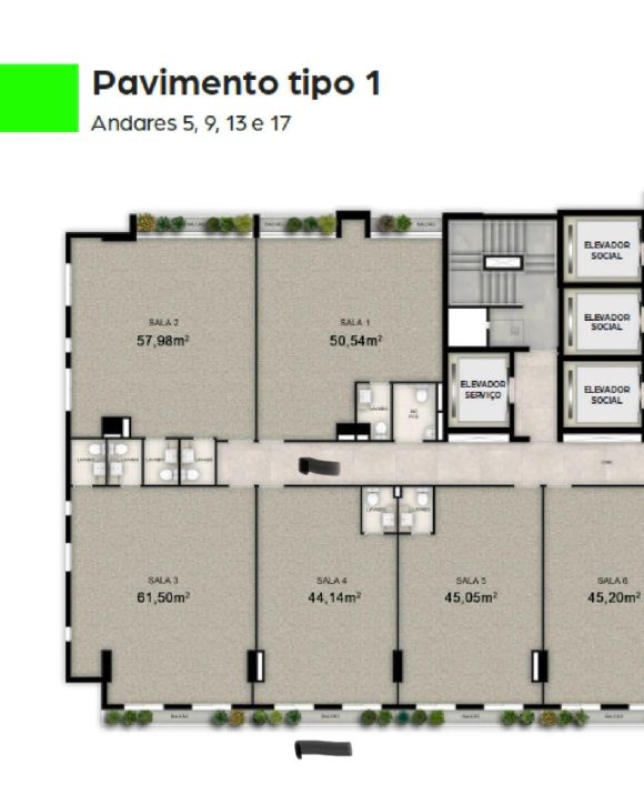 Oportunidade De Sala Comercial No Pateo 136