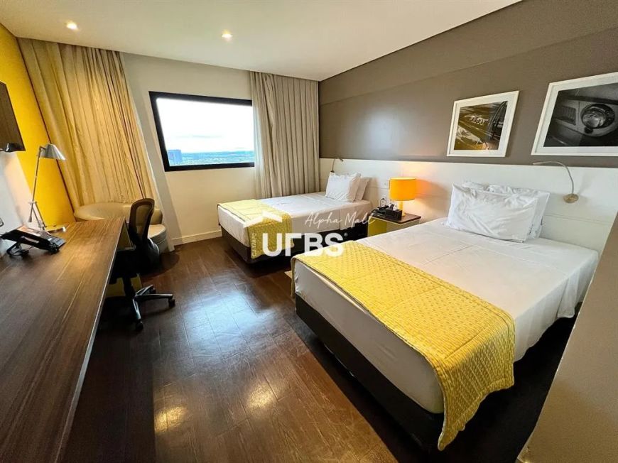 Quality Flamboyant Goiânia - Flat 1 quarto, sendo 1 suíte