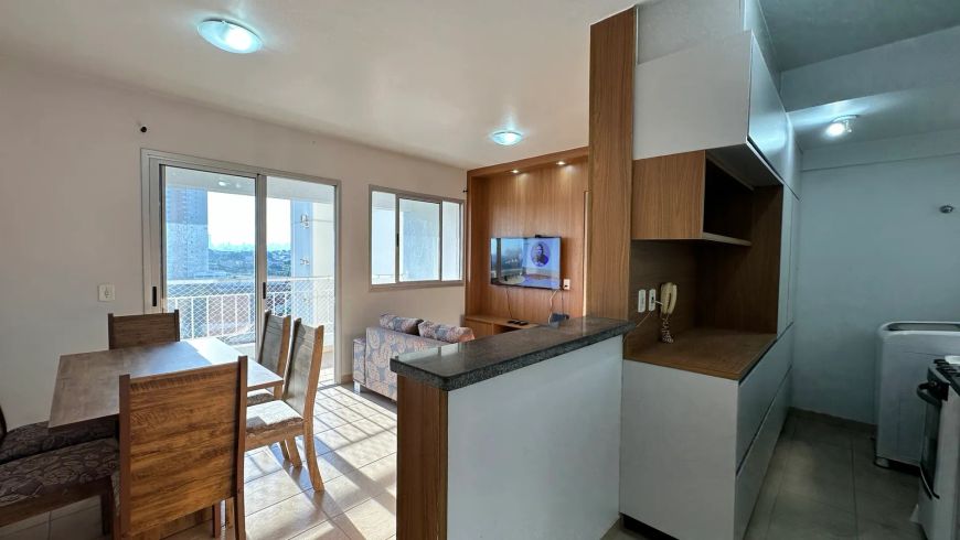 Apartamento Ambient Park 64 m² Nascente - 2 Quartos sendo 1 suíte (MOBILIADO) - Jd Europa - Goiânia
