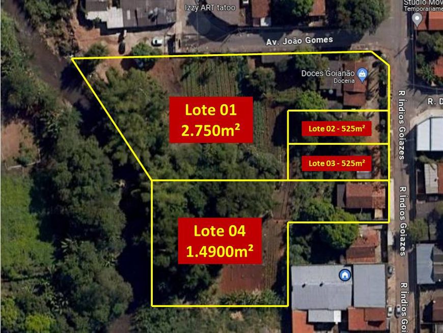 Lotes para venda em Vila Mauá - Goiânia - GO