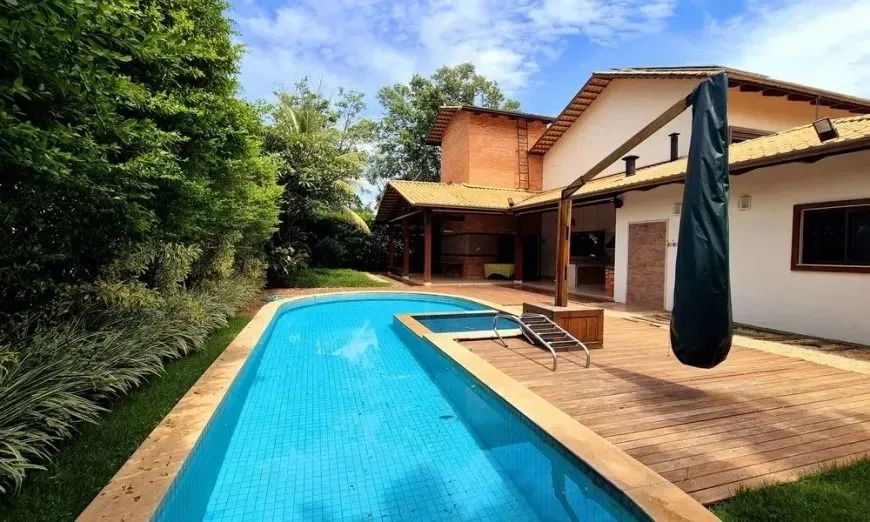 Sobrado com 3 dormitórios à venda, 371 m² por R$ 3.800.000,00 - Residencial Aldeia do Vale - Goiânia