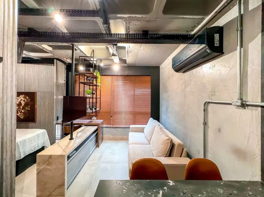 EXCLUSIVIDADE &amp; SOFISTICAÇÃO! FLAT DE ALTO PADRÃO NO EDIFÍCIO DNA – SETOR BUENO, GOIÂNIA