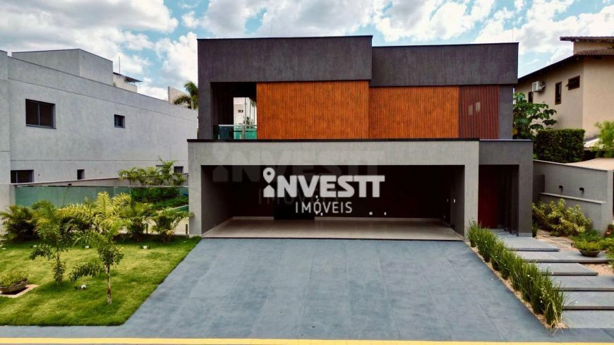 Sobrado alto padrão com 5 suítes à venda no Residencial Alphaville Ipês - Goiânia/GO