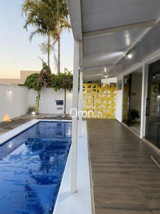 Sobrado mobiliado com 5 dormitórios à venda, 480 m² por R$ 4.500.000 - Alphaville Flamboyant Araguai