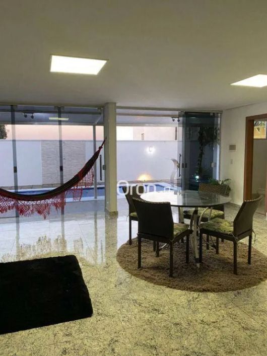 Sobrado mobiliado com 5 dormitórios à venda, 480 m² por R$ 4.500.000 - Alphaville Flamboyant Araguai