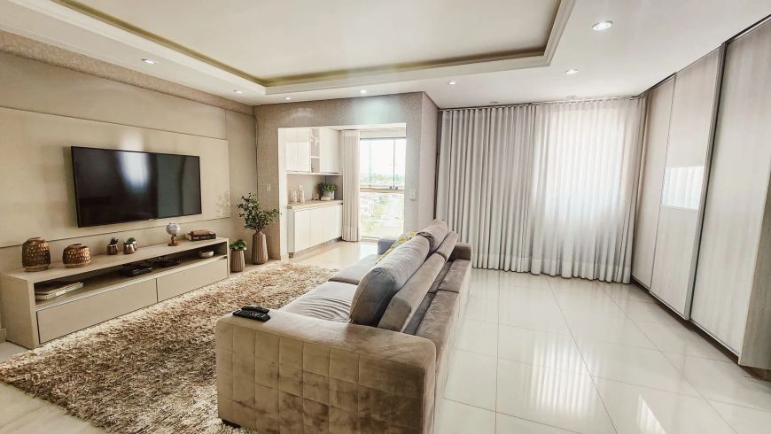 Apartamento 2 Suítes, 2 Vagas, com armários, lazer completo, Res Eldorado