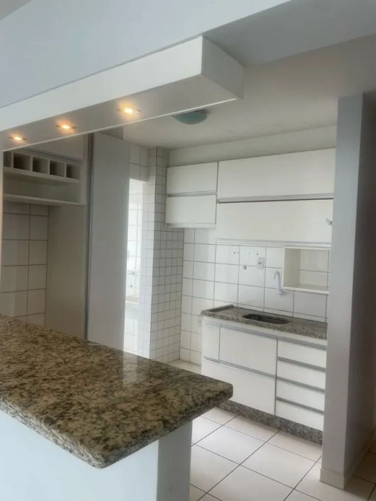 Apartamento de 2 quartos e banheiro social Cond Âmbar Eldorado