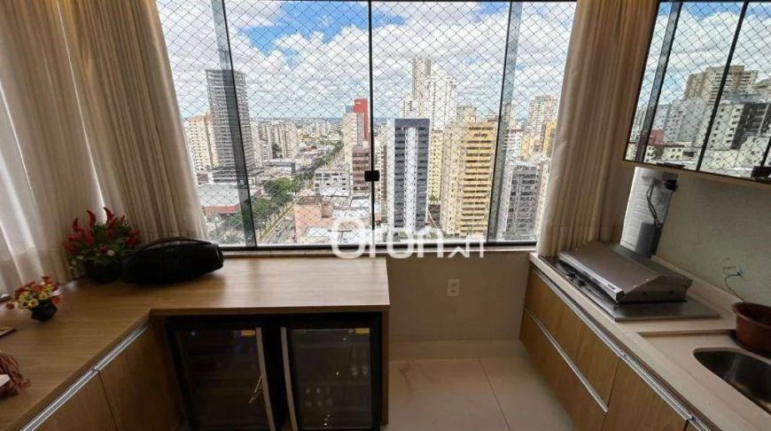 Apartamento equipado e mobiliado com 4 dormitórios à venda, 132 m² por R$ 990.000 - Setor Bueno - Go