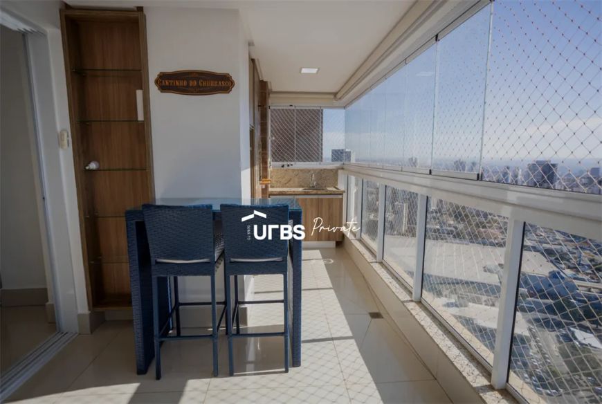 Apartamento com 3 suítes, mobiliado, no St. Marista