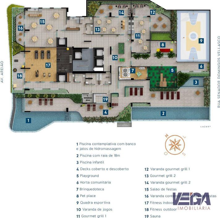 Apartamento 02 suítes à venda no Residencial Lago Areião