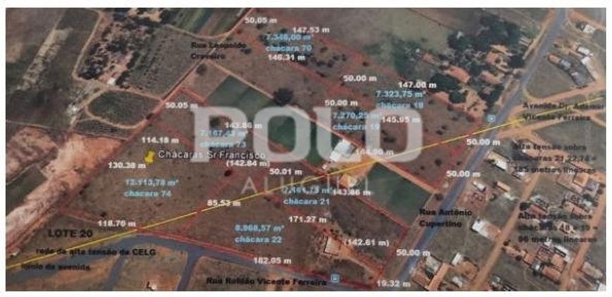 LOTE RUA LEOPOLDO CRAVEIRO - CHACARAS SÃO JOSE - GOIÂNIA-GO