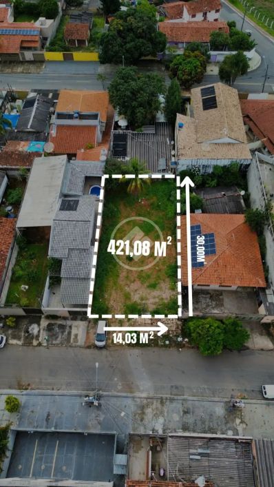 Goiânia - Lote de 421,08 m² à venda no Setor Pedro Ludovico codigo: 109066