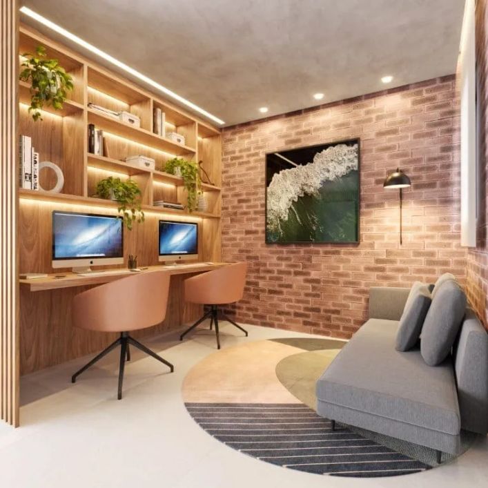 Apartamento à venda 2 Quartos 1 Suite 1 Vaga 58.13M² Setor Bueno Goiânia - GO | Cinque Terre Reside