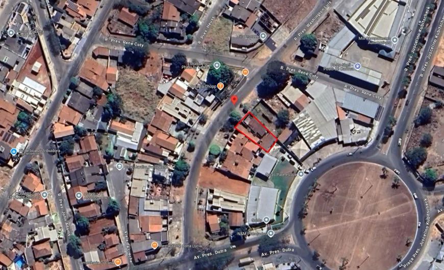 Lote a venda Jardim Presidente Goiânia, imóvel 445,93 m², 16,98m de frente.