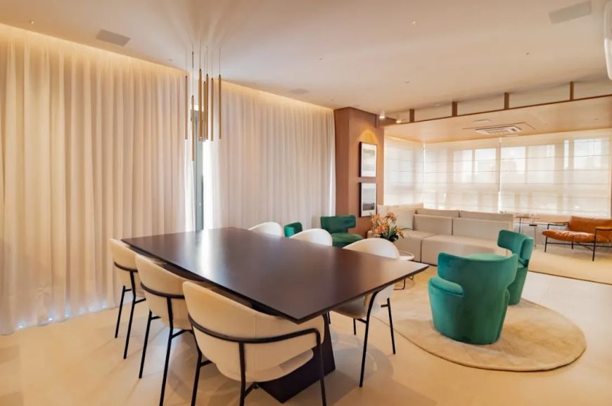 Apartamento à venda exclusivo mobiliado e decorado -171 m² e 3 suítes - Setor Marista - Goiânia-GO
