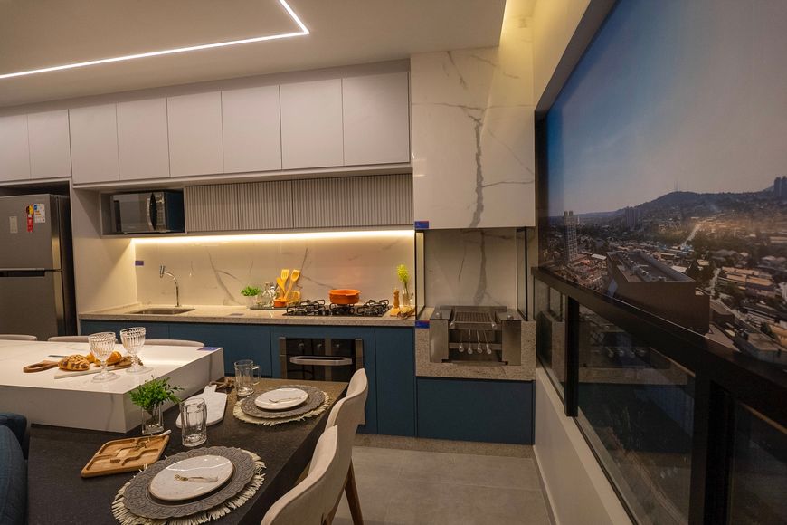 Apartamento com 2 quartos sendo uma suíte a venda Gallery Residence no Bairro dos Aeroviários