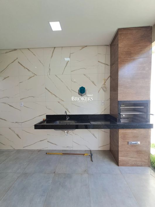 Oportunidade | Res. Recanto do Bosque | Casa 3/4 sendo 1 suíte americana | Cozinha Americana