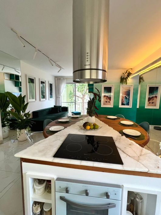 Apartamento para venda tem 58 metros quadrados com 2 quartos em Residencial Eldorado - Goiânia - GO