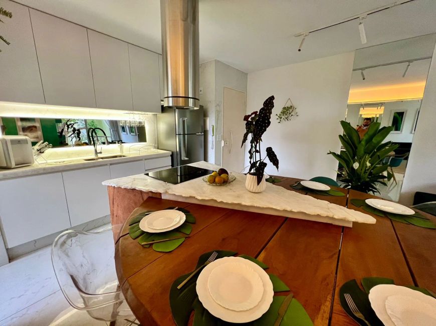 Apartamento para venda tem 58 metros quadrados com 2 quartos em Residencial Eldorado - Goiânia - GO