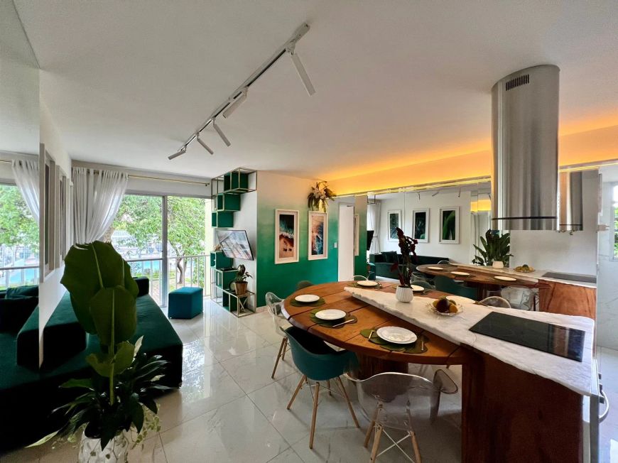 Apartamento para venda tem 58 metros quadrados com 2 quartos em Residencial Eldorado - Goiânia - GO