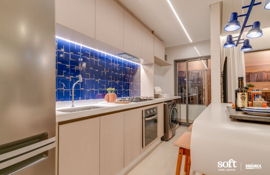 Apartamento para venda possui 58 metros quadrados com 2 quartos em Setor Bueno - Goiânia - GO