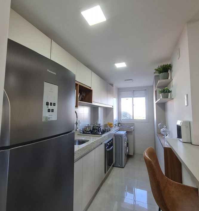 Apartamento para venda possui 63 metros quadrados com 2 quartos em Serrinha - Goiânia - GO
