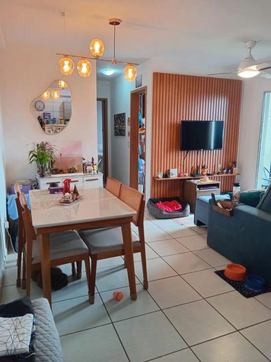 APTO ILHA DAS FLORES 2/4 - 01 SUITE - LAZER COMPLETO
